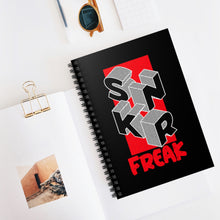 Load image into Gallery viewer, SNKR Freak Spiral Notebook
