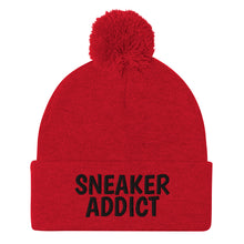 Load image into Gallery viewer, Sneaker Addict Pom-Pom Beanie
