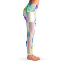Load image into Gallery viewer, Cotton Candy Mesh Pocket Leggings
