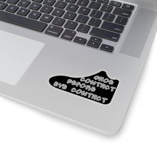 Load image into Gallery viewer, Shoe Contact Before Eye Contact Stickers
