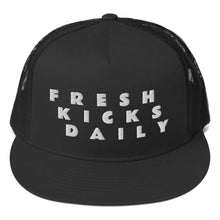 Load image into Gallery viewer, Fresh Kicks Daily Trucker Hat
