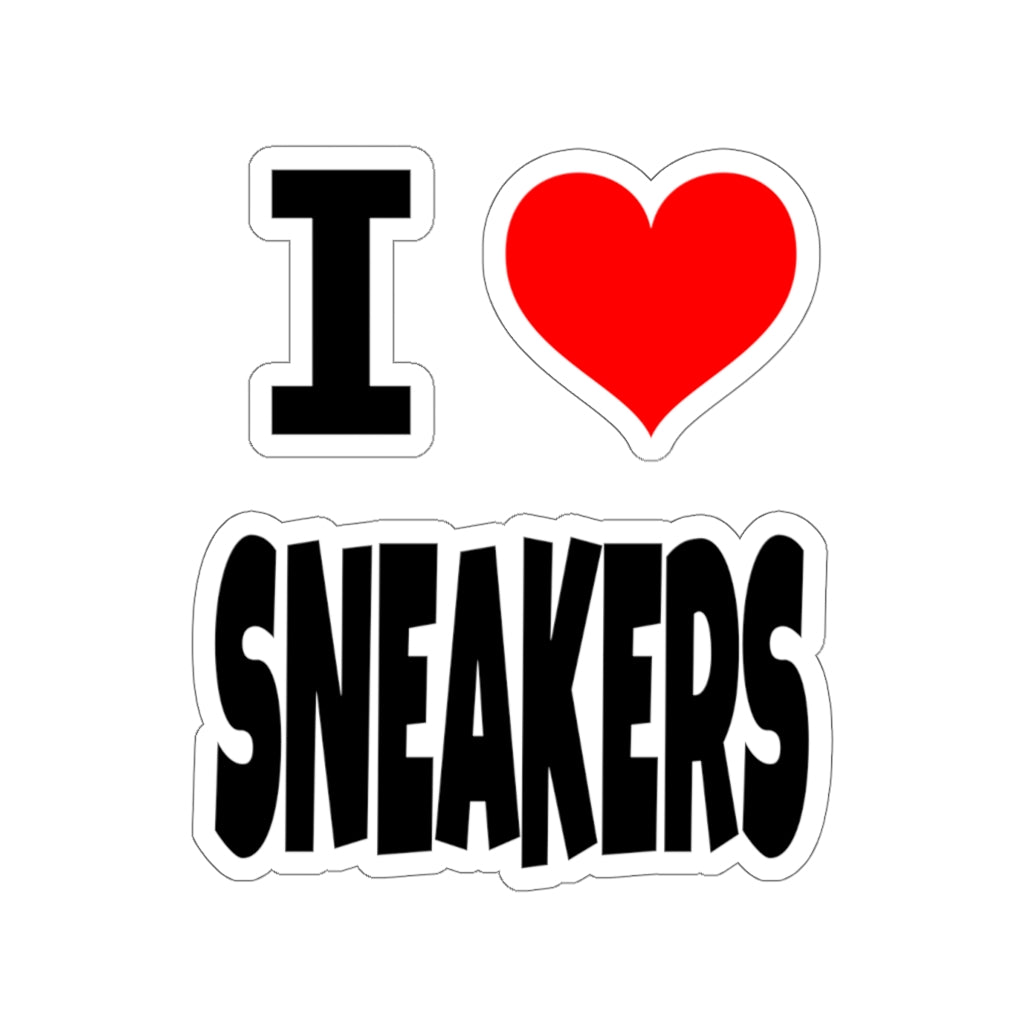 I Love Sneakers Stickers