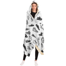 Load image into Gallery viewer, Sneaker Mania Hooded Blanket
