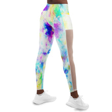 Load image into Gallery viewer, Cotton Candy Mesh Pocket Leggings
