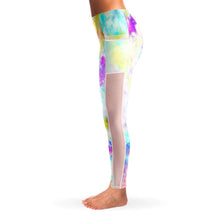 Load image into Gallery viewer, Cotton Candy Mesh Pocket Leggings
