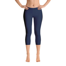 Load image into Gallery viewer, Laced Stripe Capri Leggings

