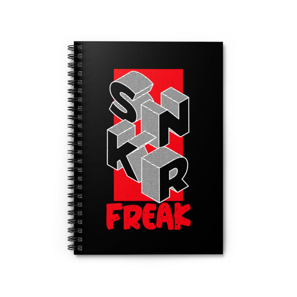 SNKR Freak Spiral Notebook