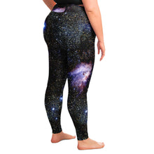Load image into Gallery viewer, Galaxy Plus Size Leggings
