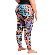 Load image into Gallery viewer, Graffiti Plus Size Leggings
