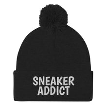 Load image into Gallery viewer, Sneaker Addict Pom-Pom Beanie
