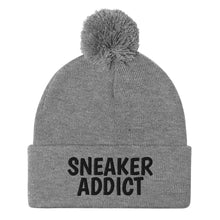 Load image into Gallery viewer, Sneaker Addict Pom-Pom Beanie
