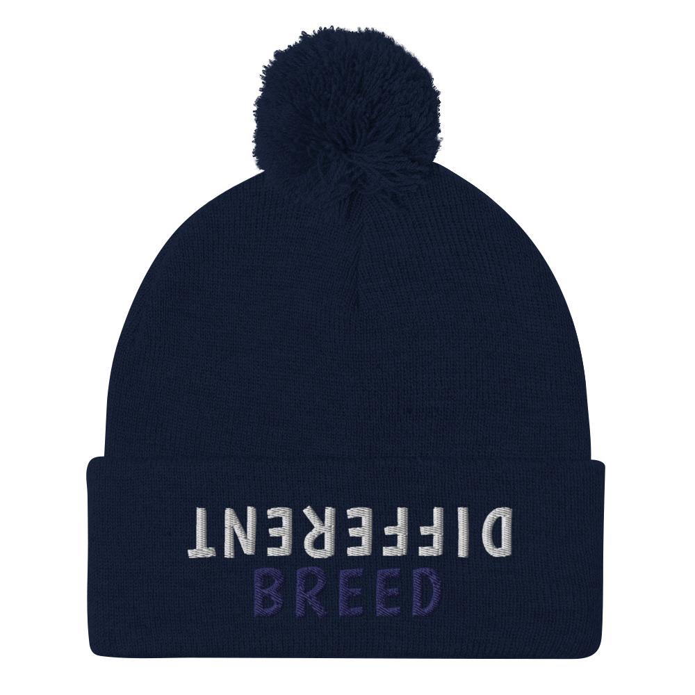 Different Breed Pom-Pom Beanie