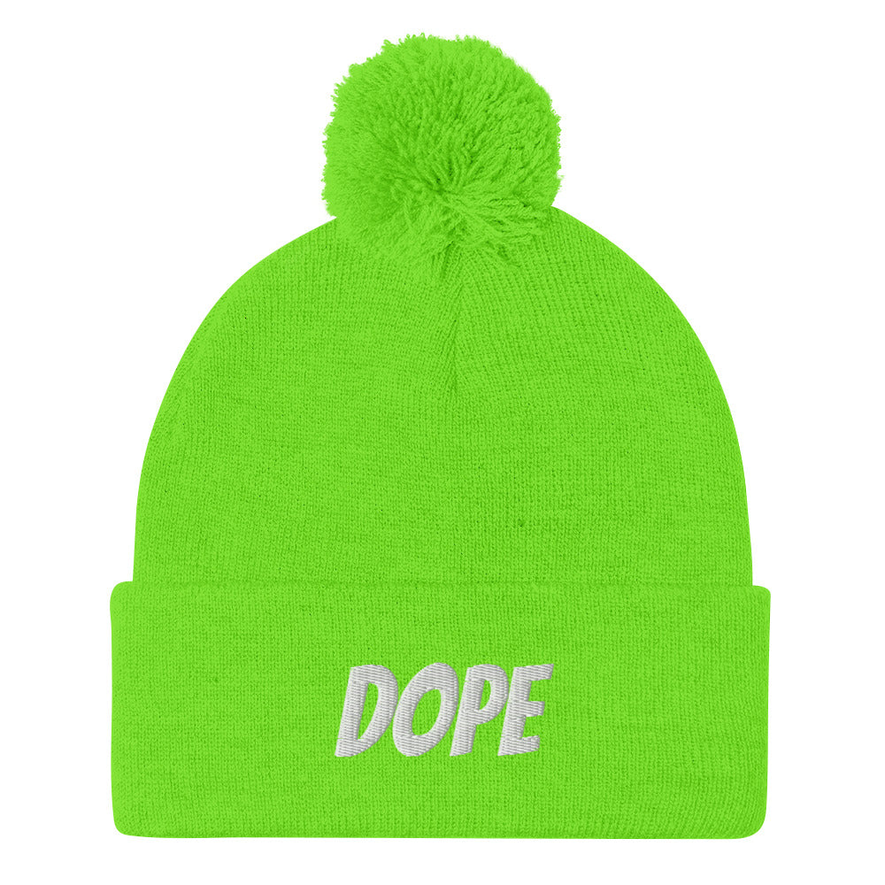 DOPE Pom-Pom Beanie