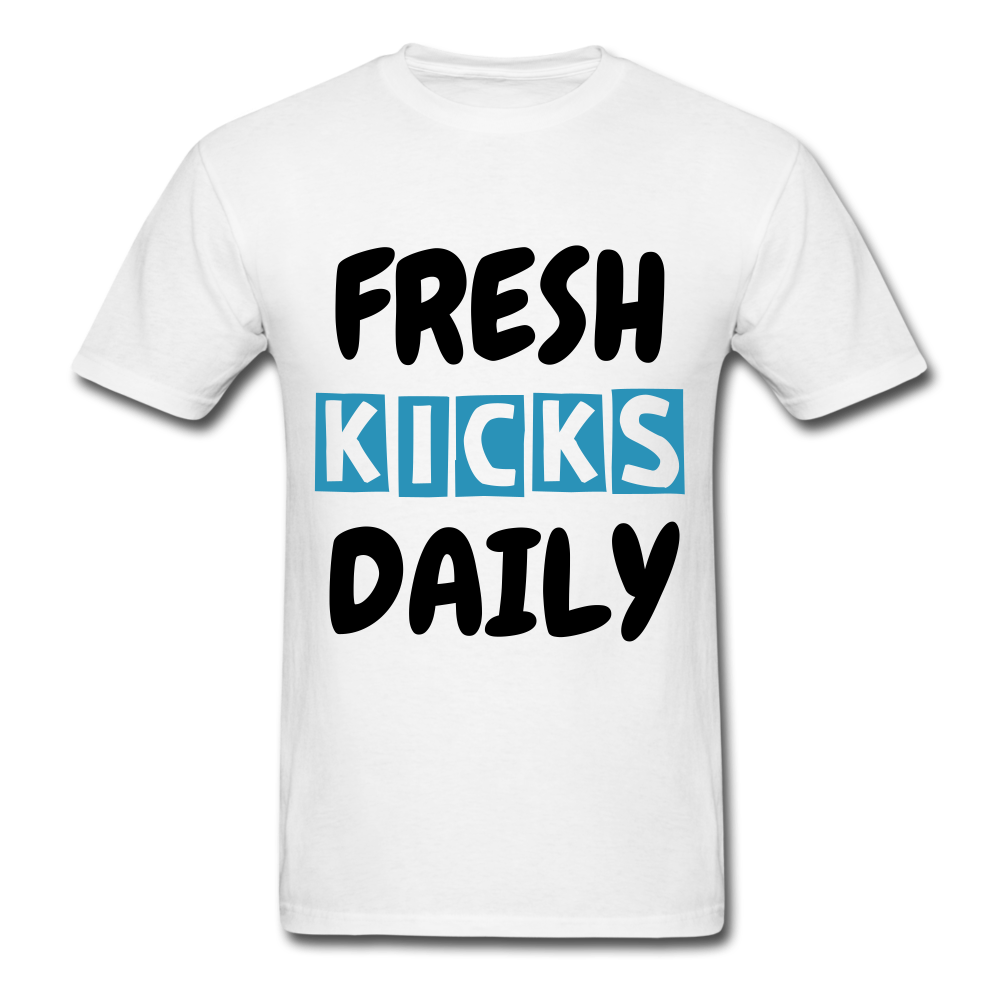 Fresh Kicks Daily Velvet Print T-Shirts